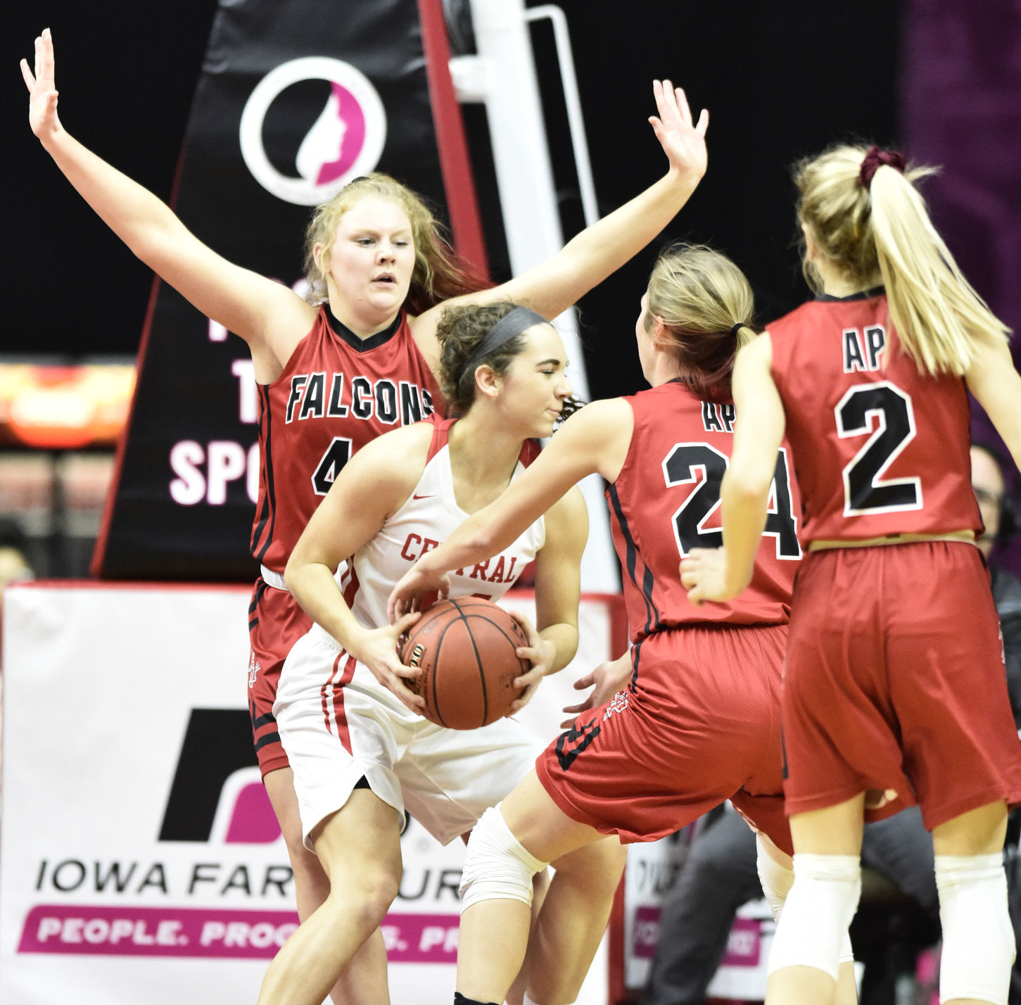 Aplington-Parkersburg vs Central Decatur state basketball